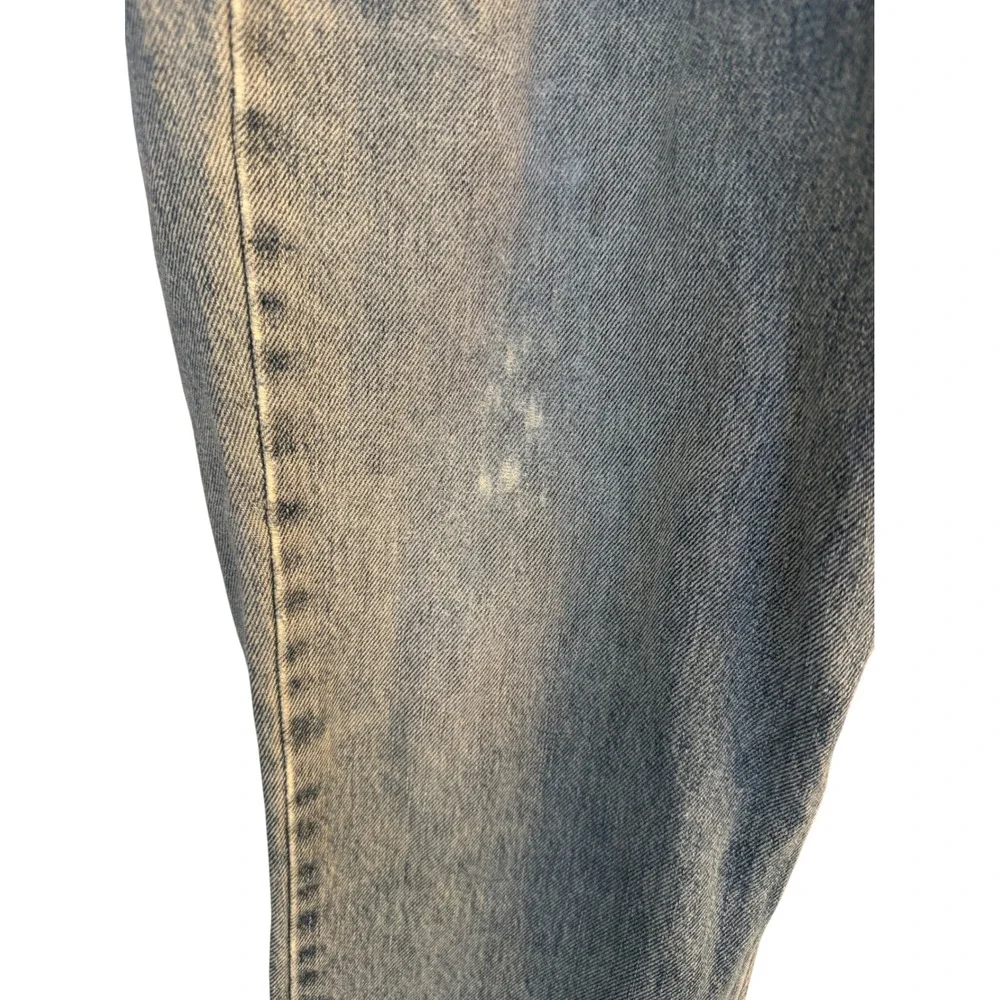 Levi's Jeans Mens 34x28 Blue 516 Straight Leg‎ Medium Wash Denim 100% Cotton